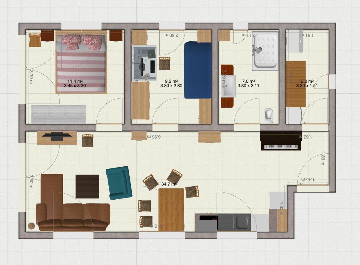 Blaues Ferienhaus 베르니게로데 외부 사진