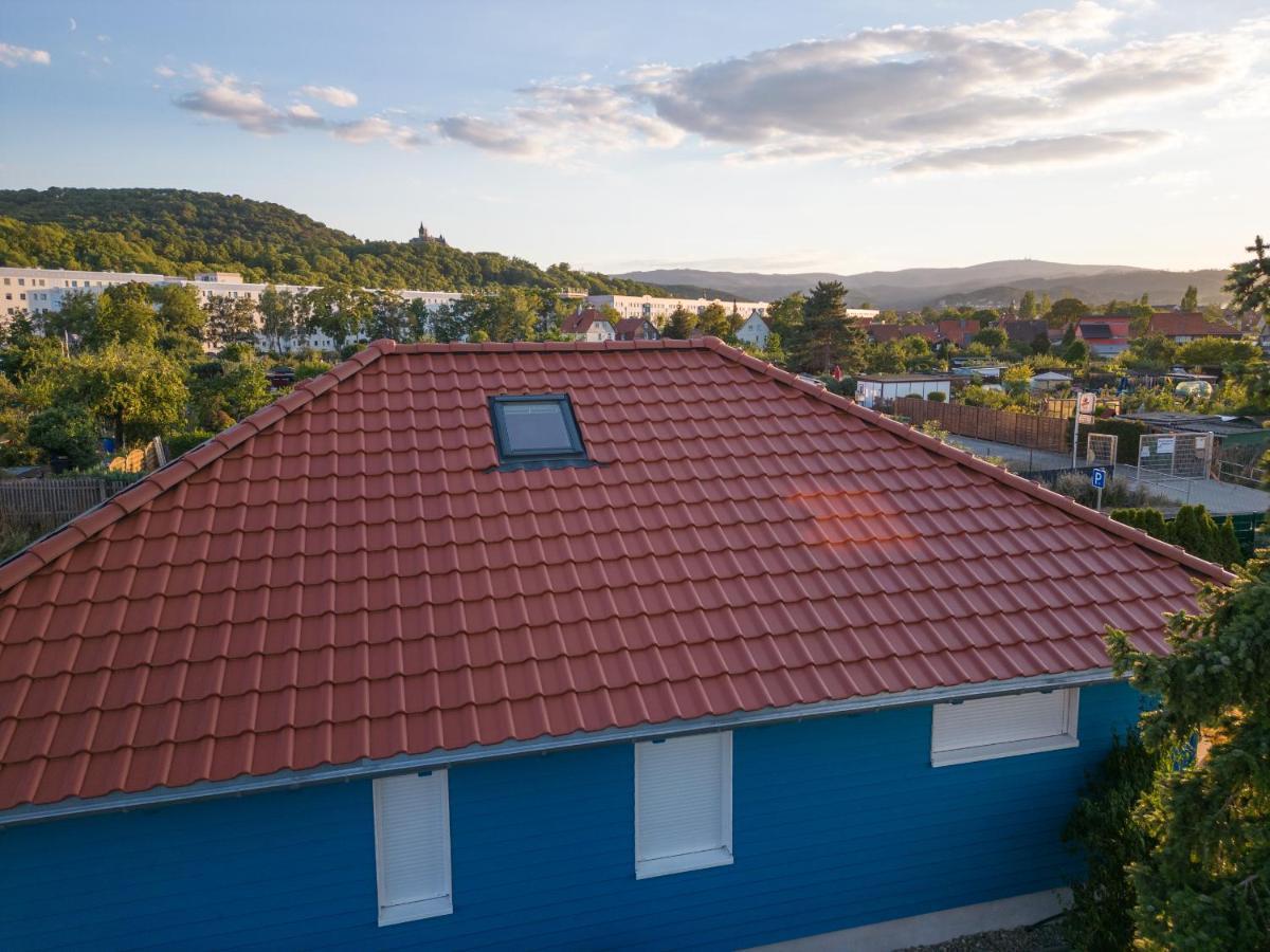 Blaues Ferienhaus 베르니게로데 외부 사진